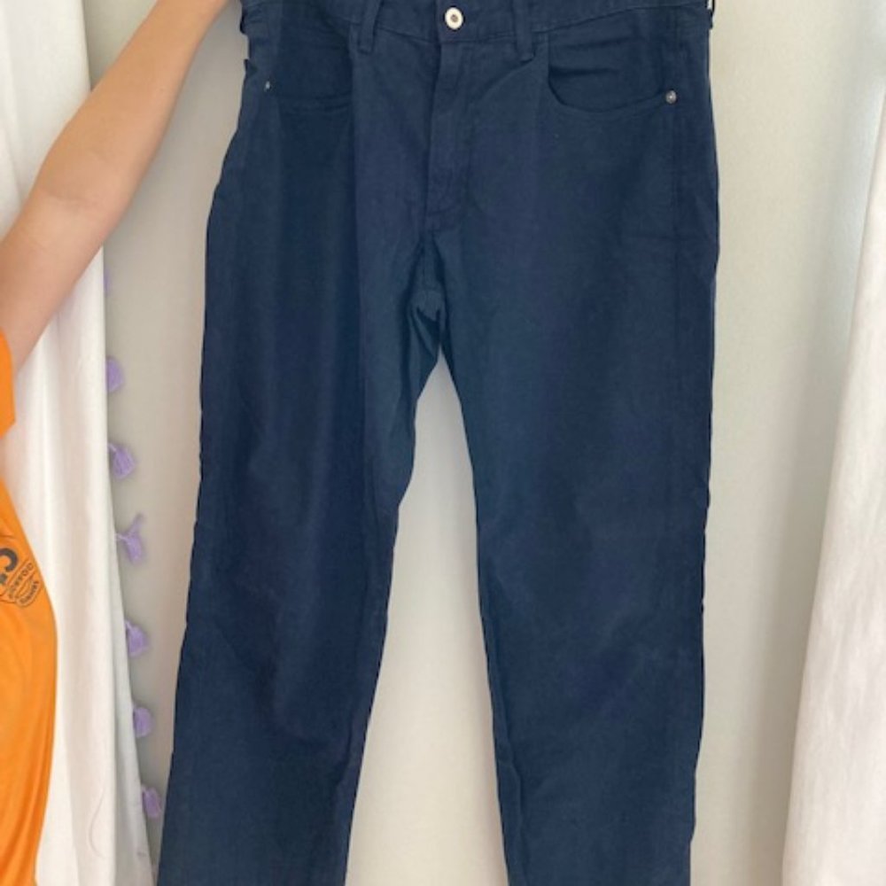 Bonobos Italian 5 Pocket Pants 36x32. Straight leg. Stretch. Blue